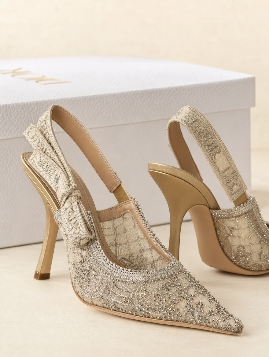 Crystal Slingback