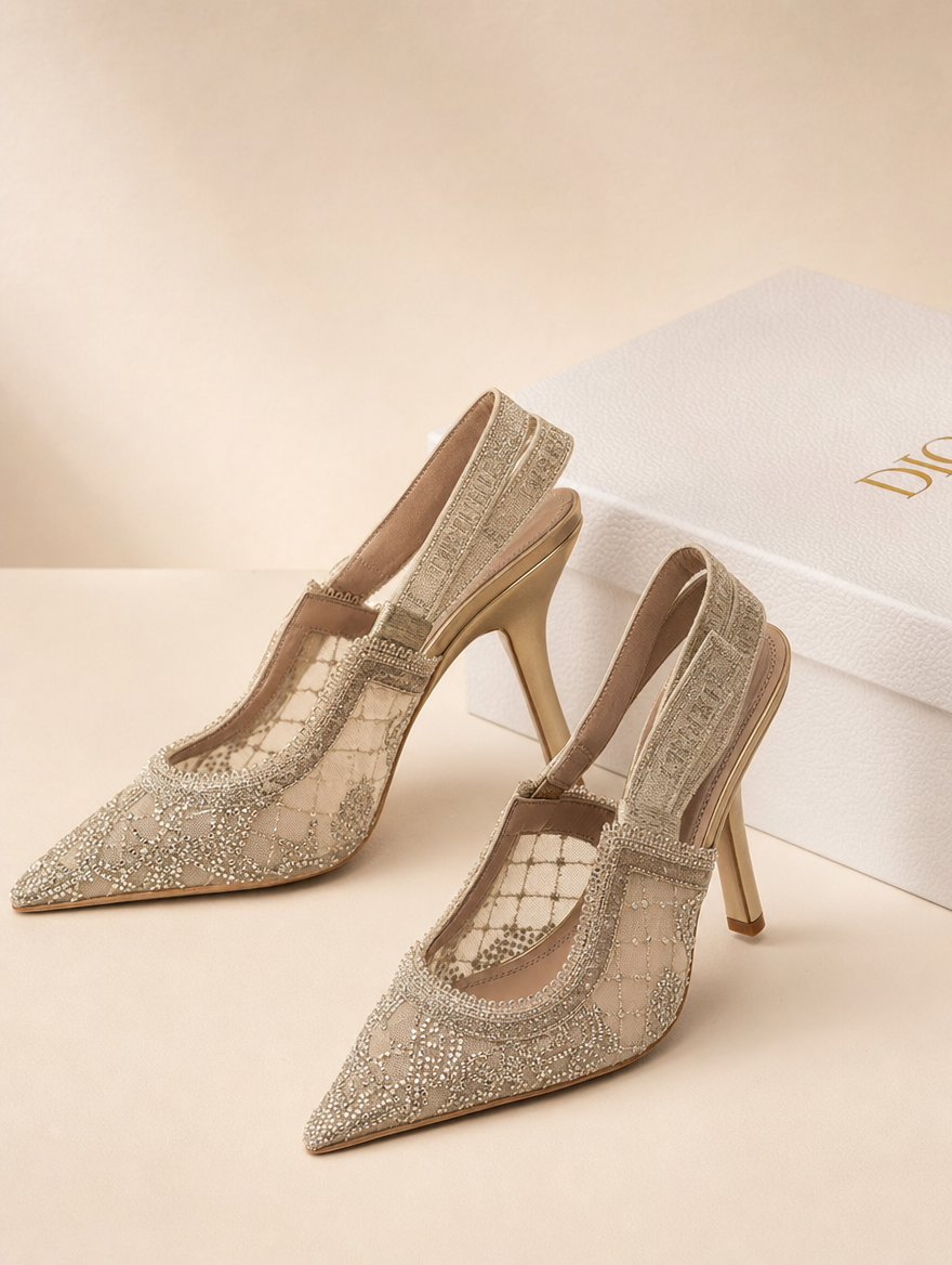 Crystal Slingback