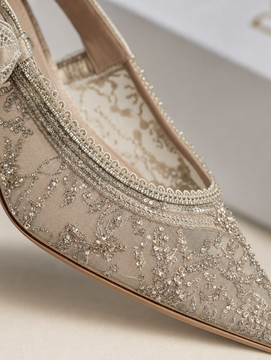 Crystal Slingback
